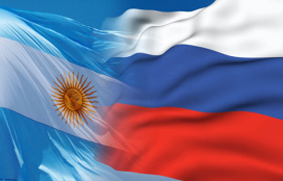 BANDERAS RUSIA ARGENTINA