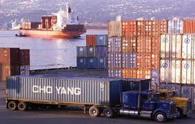 CAMION BUQUE PUERTO ch