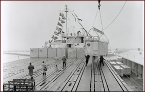 transporte de contenedores