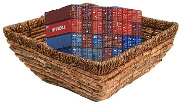 Containers en canasta