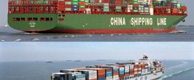 Cosco y China Shipping crean una alianza estratégica