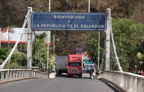 Frontera en El Salvador