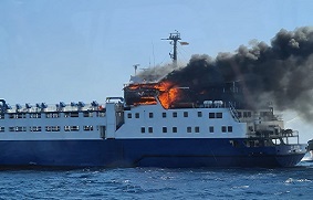 Incendios en Buques
