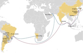 Sudamérica-Medio Oriente
