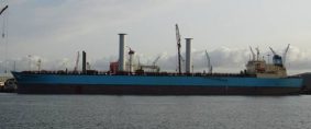 Velas rotor en un petrolero de Maersk