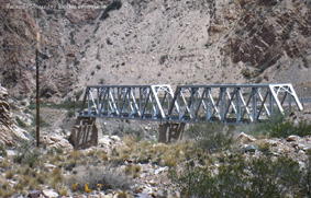 Puente alta montaña