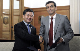 Randazzo y Pte de CSR Sifang