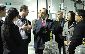 Recorrida por la planta de producción de Chongqing de Silian Optoelectronics Science & Tecnology 