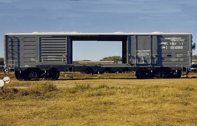 Vagon cubierto multiuso