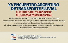 XV Encuentro Argentino de Transporte Fluvial