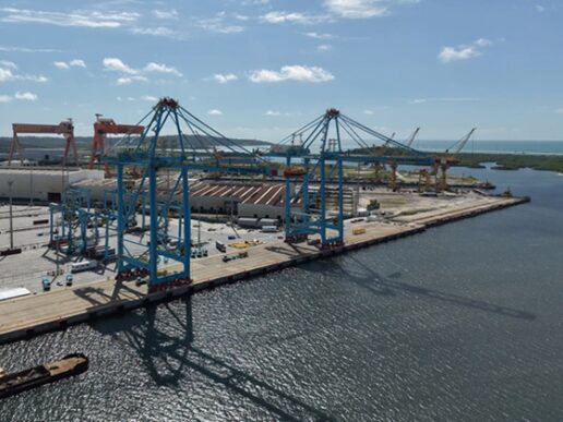 Terminal de contenedores eléctrica de APM Terminals en Suape