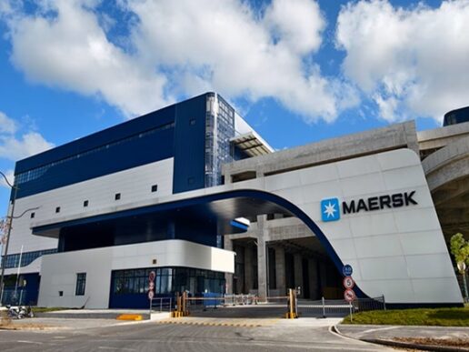 Centro logístico insignia de Maersk en Shanghái