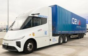 CEVA Logistics. Viaje de larga distancia 100% eléctrico