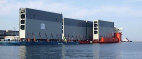 Arribaron a Panamá las compuertas de las esclusas para el Canal