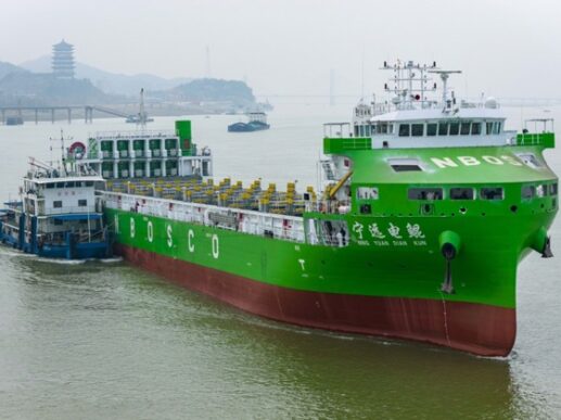 Portacontenedores inteligente y eléctrico de China