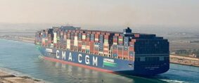 CMA CGM reduce sus tránsitos por el Canal de Suez